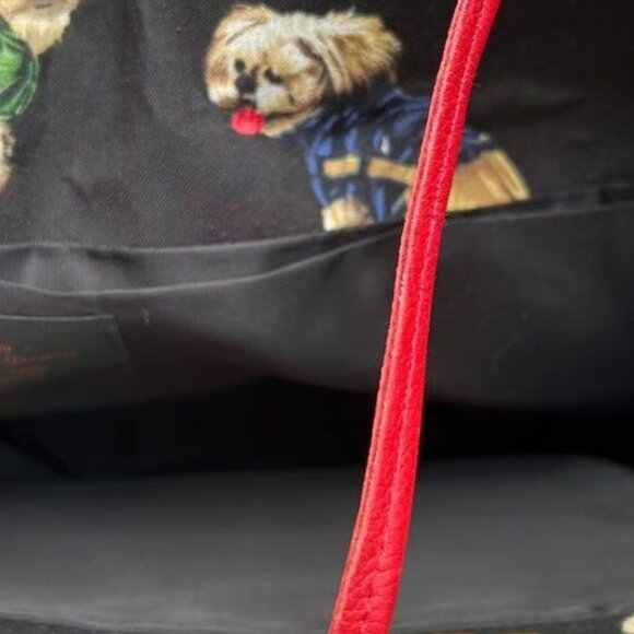 NWOT My Destiny Dog Print Mini Tote Bag Tie Closure One-of-a-Kind Unique - Picture 5 of 9